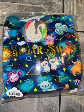 Sugar Swan Babies of the Zodiac NIB 5/6 BAMBOO French Terry Jogger Set